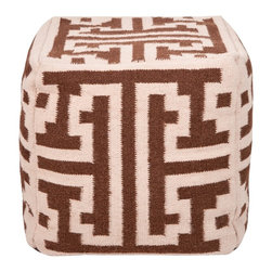 Surya Pouf Ottoman - Floor Pillows And Poufs