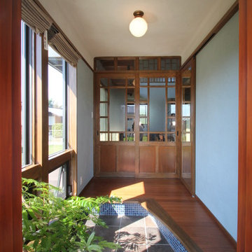 サンルームのような玄関