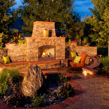 sunken patio