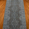 3'x12' Area Rug, Stone Wash Oushak 100% Wool Runner Hand Knotted Rug