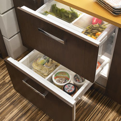 Sub-Zero 27" Built-in Double Drawer Refrigerator, Custom Panel | 700BR - Products