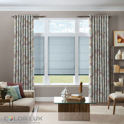Flat Roman with drapery panels - Products