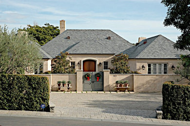 Traditional exterior in Santa Barbara.