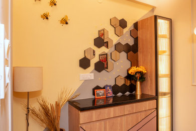 Mr.Aravind & Mrs.Madhuimita | 3 BHK Apartment interior design | Hasmita Mandana