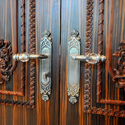 House door hardware. Luxury series. - Doorknobs