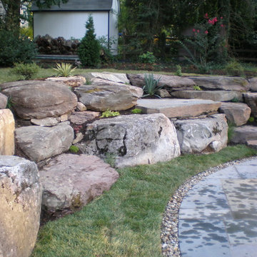 Boulder Garden around Pool Terrace