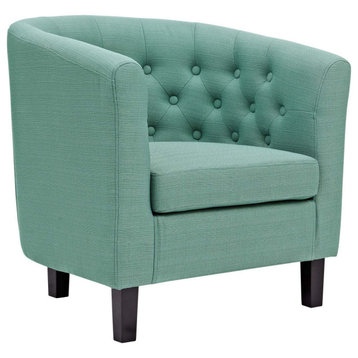 Zoey Laguna Upholstered Fabric Armchair
