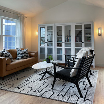 Butler Living & Foyer | Arvada, CO | Classic Modern Remodel