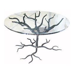 Wrought Iron Tree Table - Dining Tables