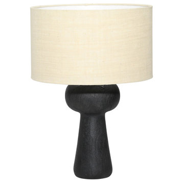 Krisa Black Table Lamp