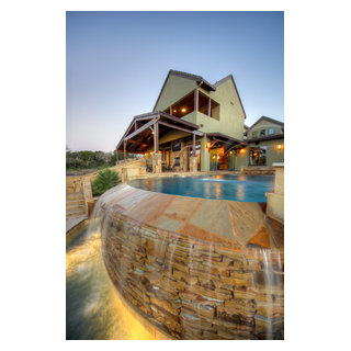 Cottage Modern - Rustic - Pool - Austin - by Diamante Custom Homes | Houzz