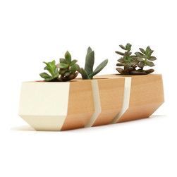 Boxcar Planter - Douglas Fir and White - Products