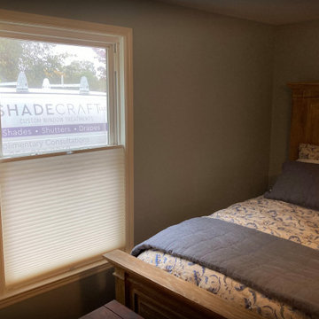 Cellular / Honeycomb Shades Dress a Huntsville Area Home
