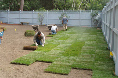 Landscaping - sod installation