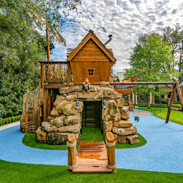 Playground fall-zone option