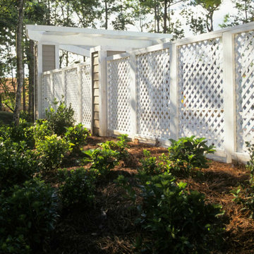 Wood Lattice Fences
