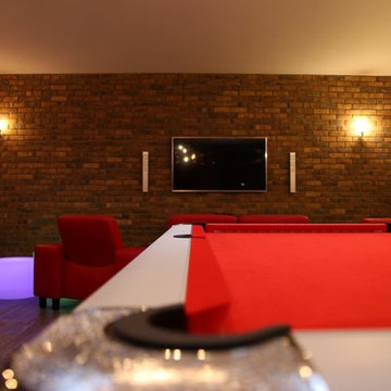 Basement Entertainment Room in Wimbledon