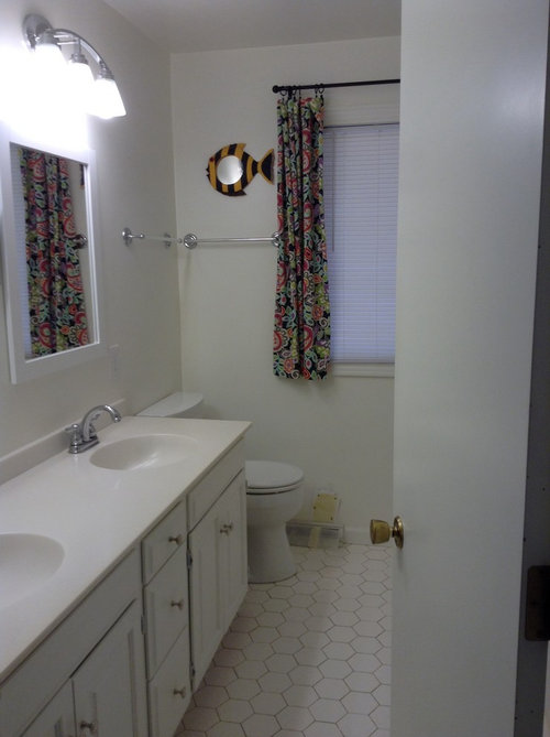 To remodel main bathroom before selling home