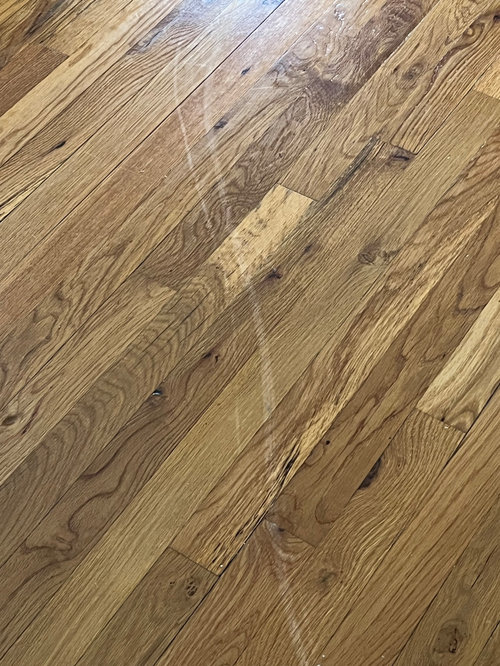 Help! How to fix marks in wood floor