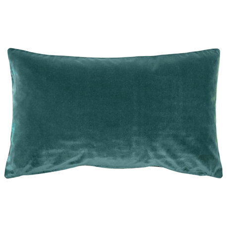 Castello Velvet Throw Pillows, Complete Pillow with Insert (18 Colors, 3 Sizes)