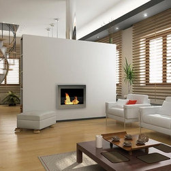 Anywhere Fireplace SoHo SS 28'' x 19" Indoor Wall Mount Fireplace - Indoor Fireplaces