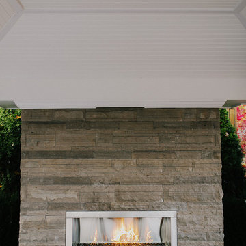 Outdoor Fireplace