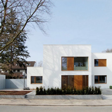 Haus B, Drei Körper ein Haus, Neubau Einfamilienhaus
