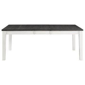 Bowery Hill Dining Table with Storage in White