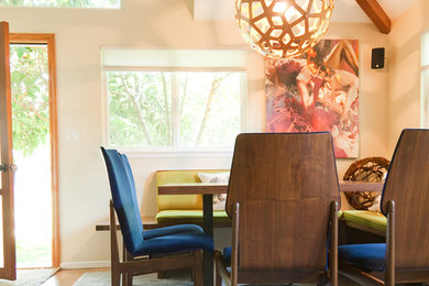 Trendy dining room photo in Los Angeles