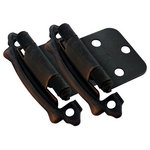 Cosmas - Cosmas 17329-ORB Oil Rubbed Bronze Variable Overlay Cabinet Hinge [2 PACK] - Manufacturer: Cosmas