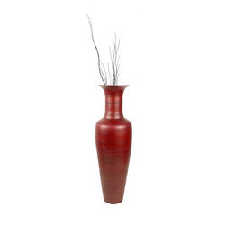 Classic Bamboo Floor Vase - Vases