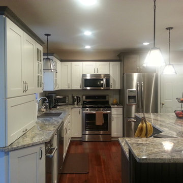 Gray & White Contemporary