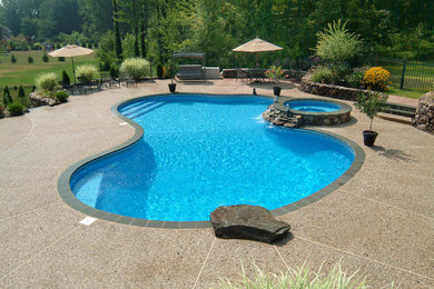 Example of a pool design in New York