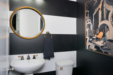 Example of a trendy bathroom design in Other