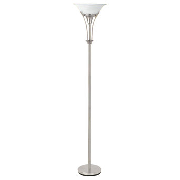 Coaster Silver Floor Lamp 901193