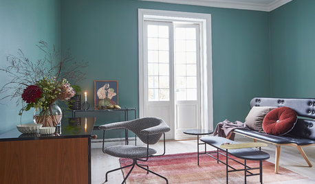 Vardagsrum: Rätt färg gör hela rummet – se expertens vågade val