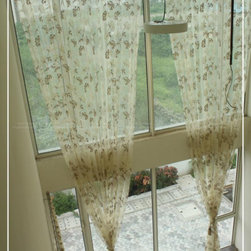 Tamarai Residence- Double high ceiling curtains - Curtains