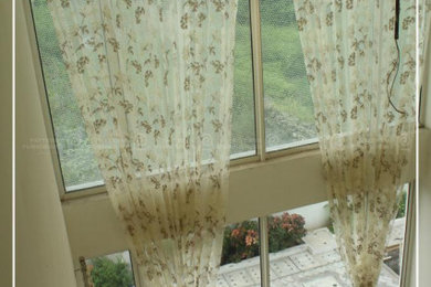 Tamarai Residence- Double high ceiling curtains