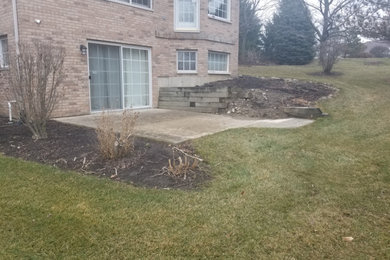 This is an example of a landscaping in Chicago.