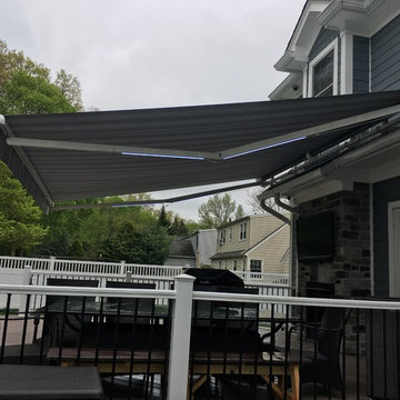 Retractable Awning with Led Lights