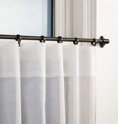 Window treatments to allow light & privacy