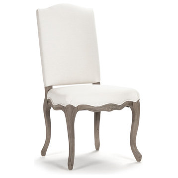 Cathy Chair, White Linen