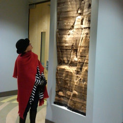 Grain eroded reclaimed white pine - Products