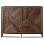 Uttermost - Uttermost Evros Reclaimed Wood 2 Door Cabinet - Uttermost Evros Reclaimed Wood 2 Door CabinetUttermost's Accent Furniture Combines Premium Quality Materials With Unique High-style Design.