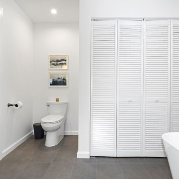Illusion of Space, Master Bath Remodel in Silver Lake, CA