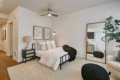 Example of a bedroom design in Seattle
