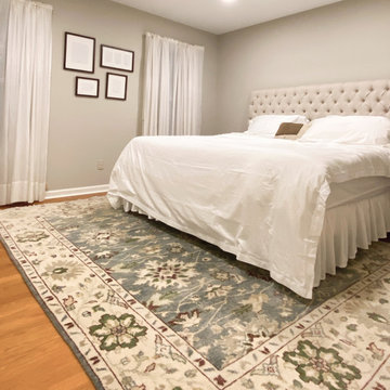 Masterbedroom updated and inspired by Oushak Rug!