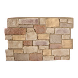 Colonial Cobblestone Panel (Summer Tan) - Products