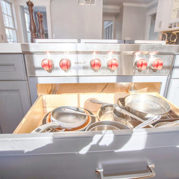 Pans & pots drawer