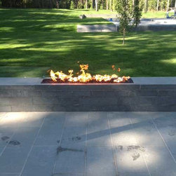 Fire Pit with CROSSFIRE&trade; Brass Burner - Fire Pits